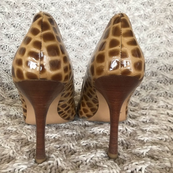 Charles Croc Print Pumps - Picture 2 of 3